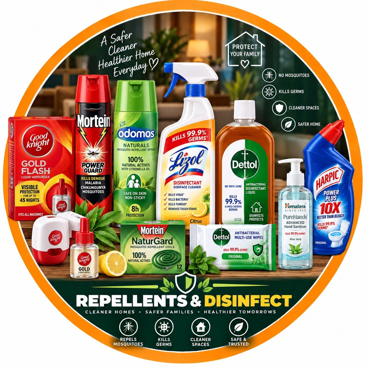REPELLENTS & DISINFECH