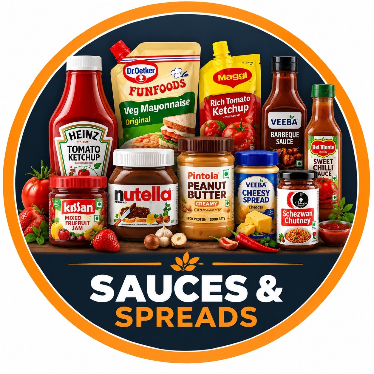 SAUCES & SPREADS